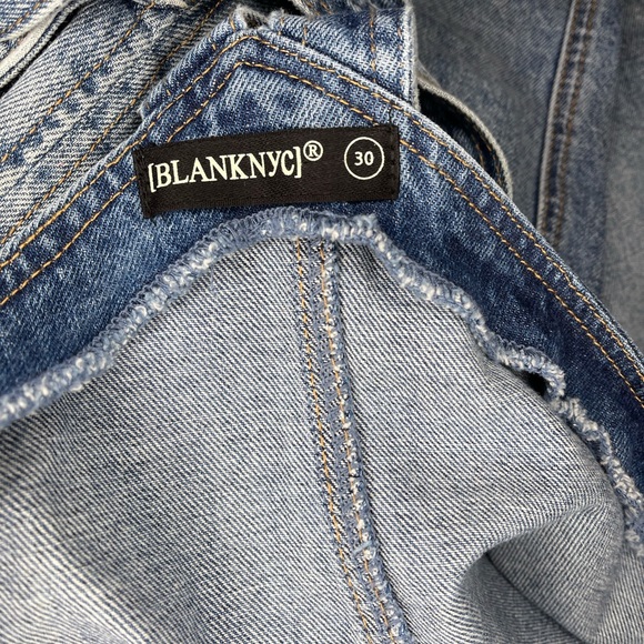 NWT BLANKNYC denim overall skirt size 30 - Picture 8 of 9